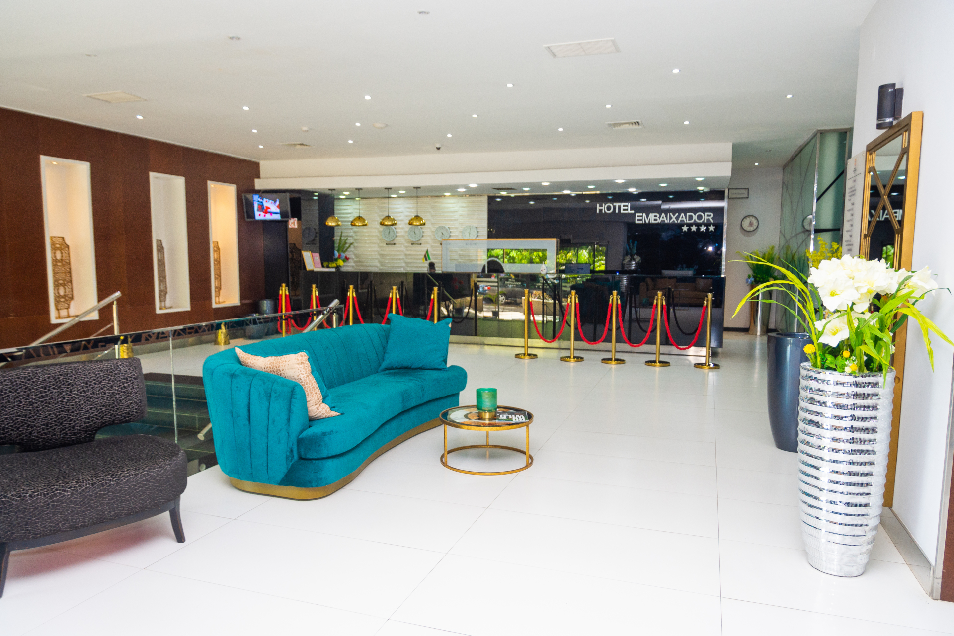 Vista do Hotel Embaixador